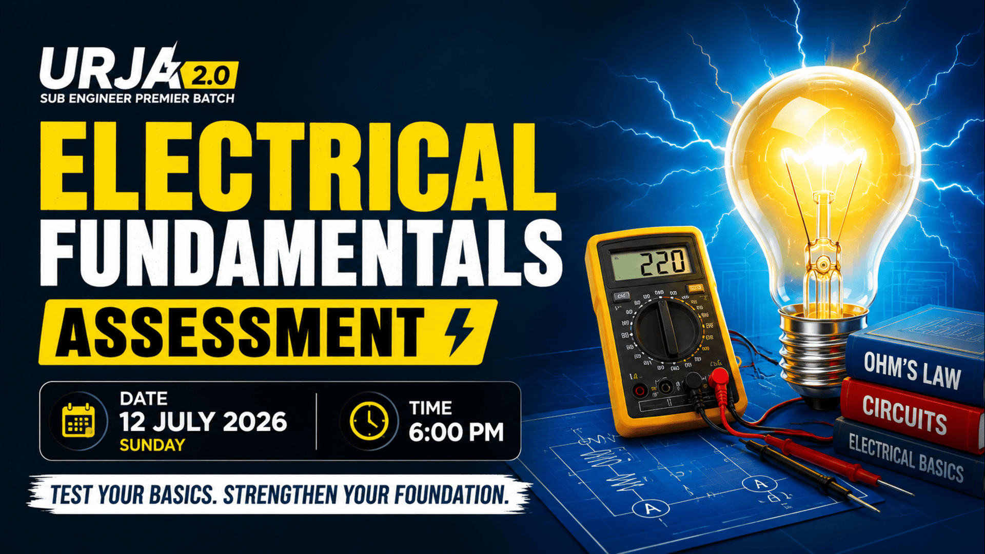 📢 Electrical Fundamentals Assessment